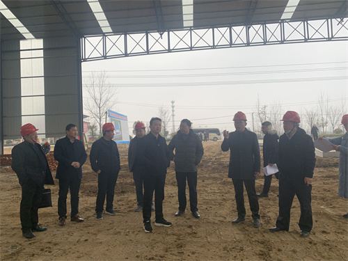 萬人助萬企，節(jié)后送關(guān)懷——上級部門領(lǐng)導(dǎo)視察永和集團(tuán)城陽城拌合站建設(shè)情況！